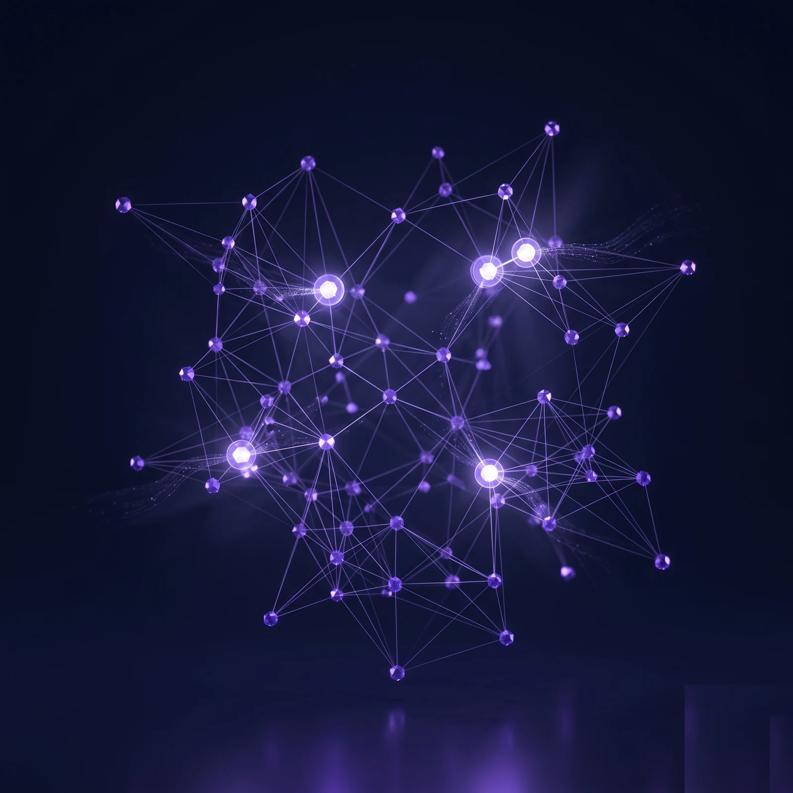 AI structures visualization — knowledge graph